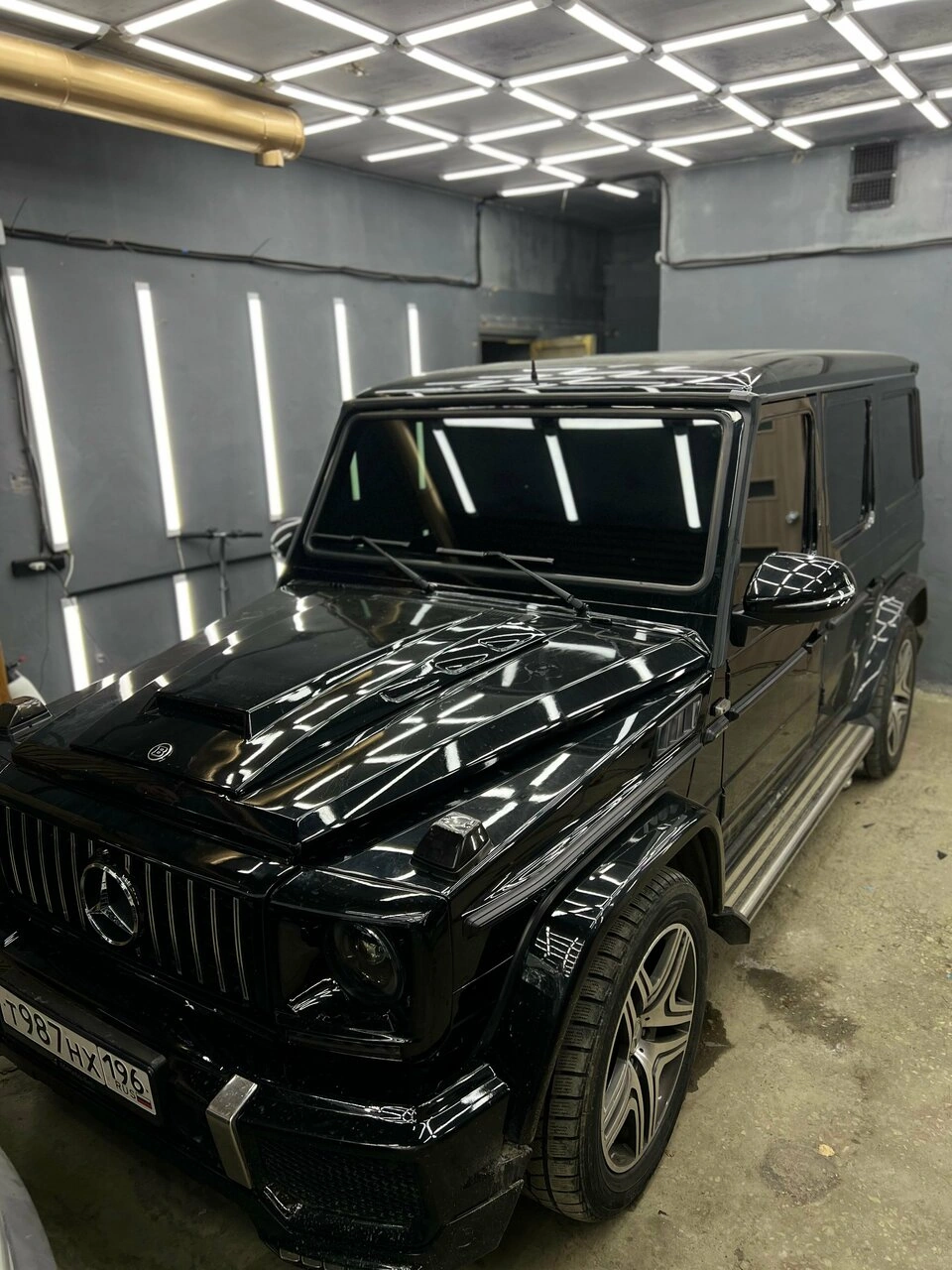 Mercedes-Benz в студии — фотография из карточки RSK Detailing на Яндекс Картах