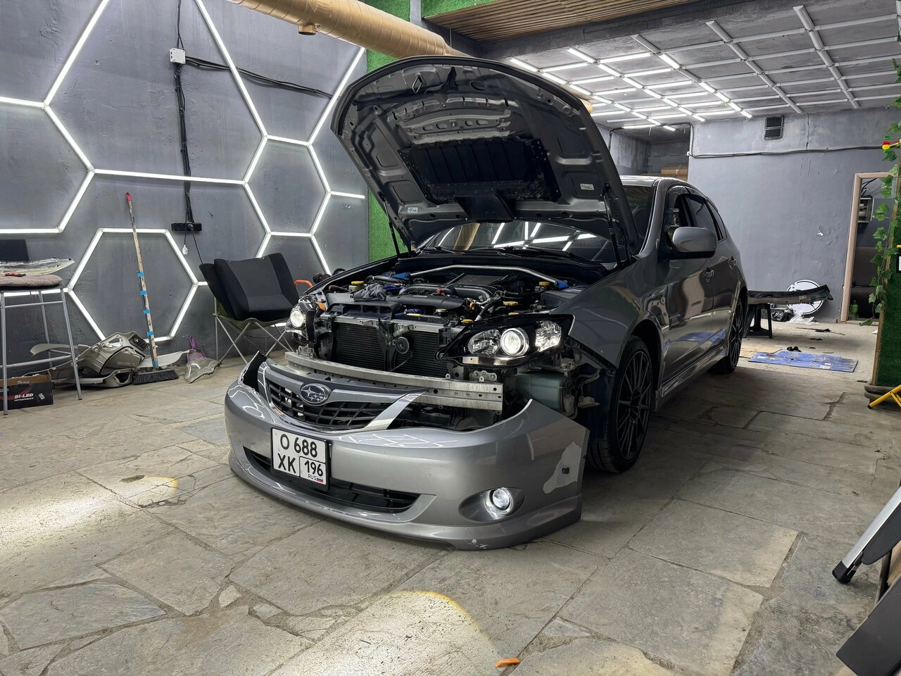 Подкапотное пространство автомобиля — фото RSK Detailing с Яндекс Карт